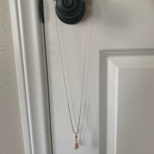 Long Pink Necklace (A&F)